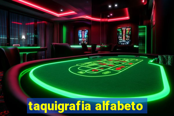 taquigrafia alfabeto